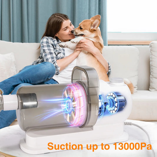 Elvanora™ Pet. Hair Vacuum Cleaner Powerful Suction • Quiet Operation • Effortless Fur Removal
