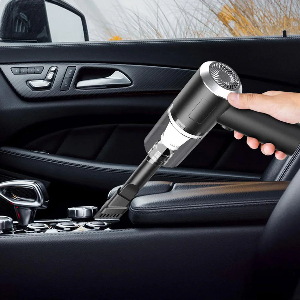 120W Elvanora™ Portable Handheld Vacuum – Cordless High-Power Deep Clean for Home, Car & Office