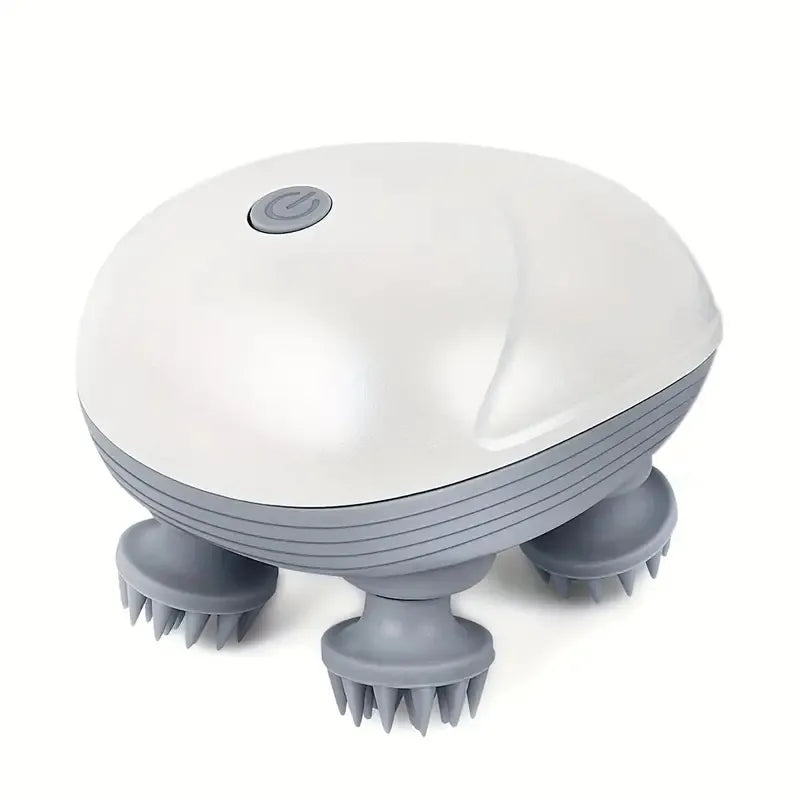 Elvanora™ SoothPaws Electric Pet Massager – 4 Rotating Heads, Scalp & Muscle Relaxation for Cats & Dogs