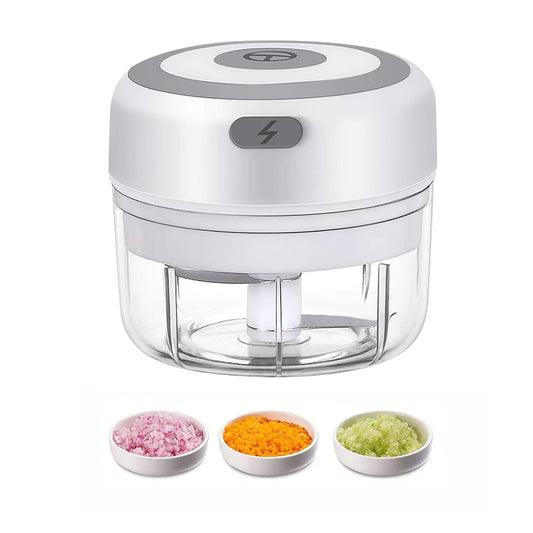 🔥 Electric Garlic Chopper. Mini Portable Veggie Cutter