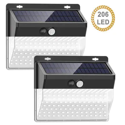 Lumina™ 206-LED Solar Motion Sensor Cluster Lights 🌞🔦 Ultra-Bright Outdoor Security Lighting | Smart, Wireless & Weather-Resistant