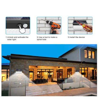Lumina™ 206-LED Solar Motion Sensor Cluster Lights 🌞🔦 Ultra-Bright Outdoor Security Lighting | Smart, Wireless & Weather-Resistant