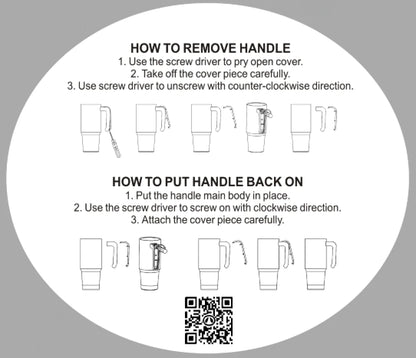 Elvanora, 30oz GRIPPY TUMBLER