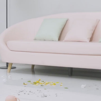 BrightMop™  Dual-Chamber Spin Mop Bucket Set with Reusable Microfiber Pads – Clean & Dirty Water Separation for Effortless, Hygienic Floor Cleaning